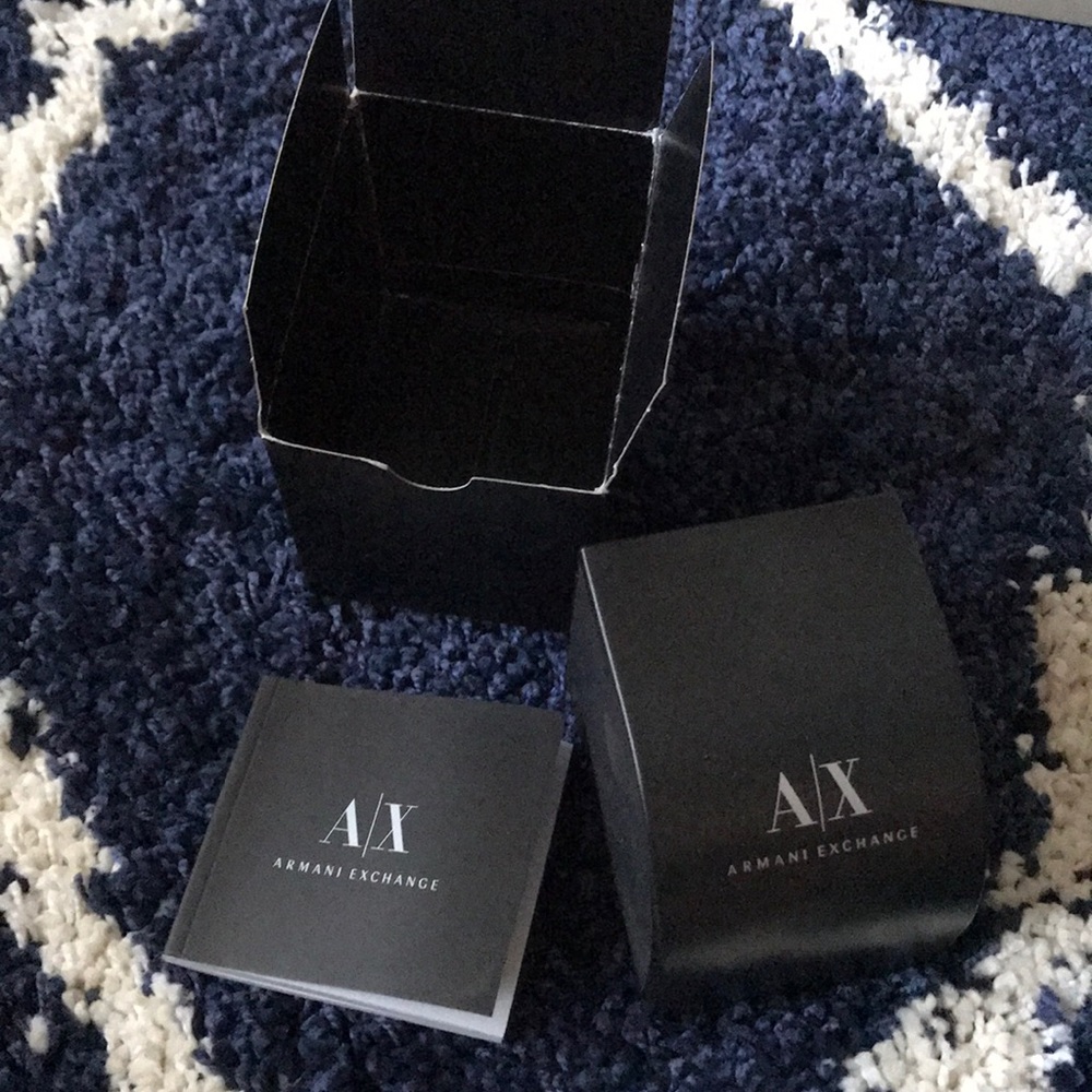 Armani exchange watch box